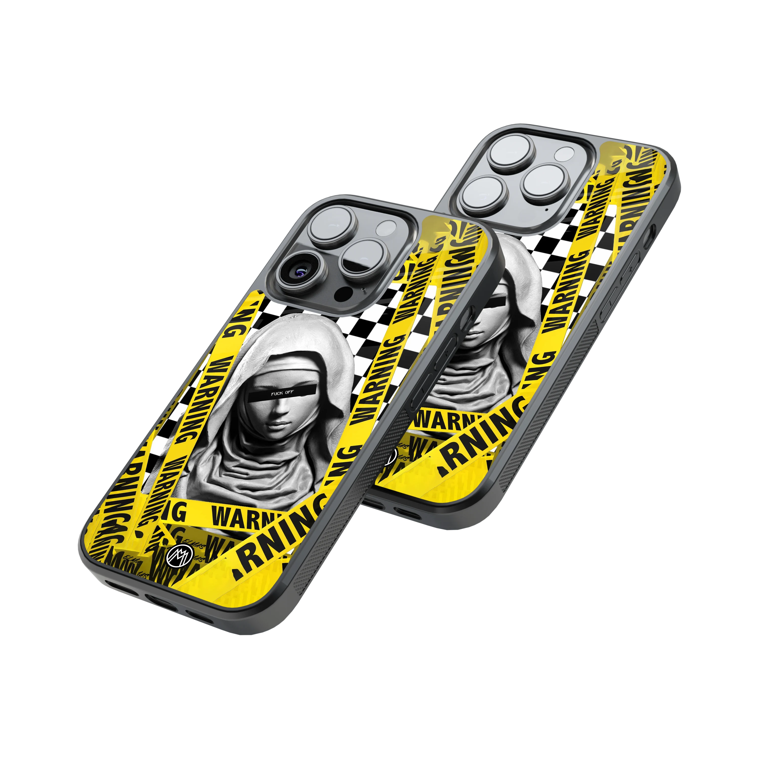 Protective Glass Back Phone Case Compatible with iPhone, Samsung, OnePlus, Pixel & More