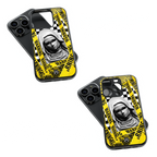 Trendy Glass Back Mobile Case for iPhone, Samsung, Redmi, OnePlus, Google Pixel, Motorola