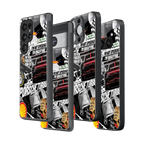 Stylish Glass Back Case for All Smartphones iPhone, Samsung, OnePlus, Pixel, Redmi, Oppo, Vivo, Motorola