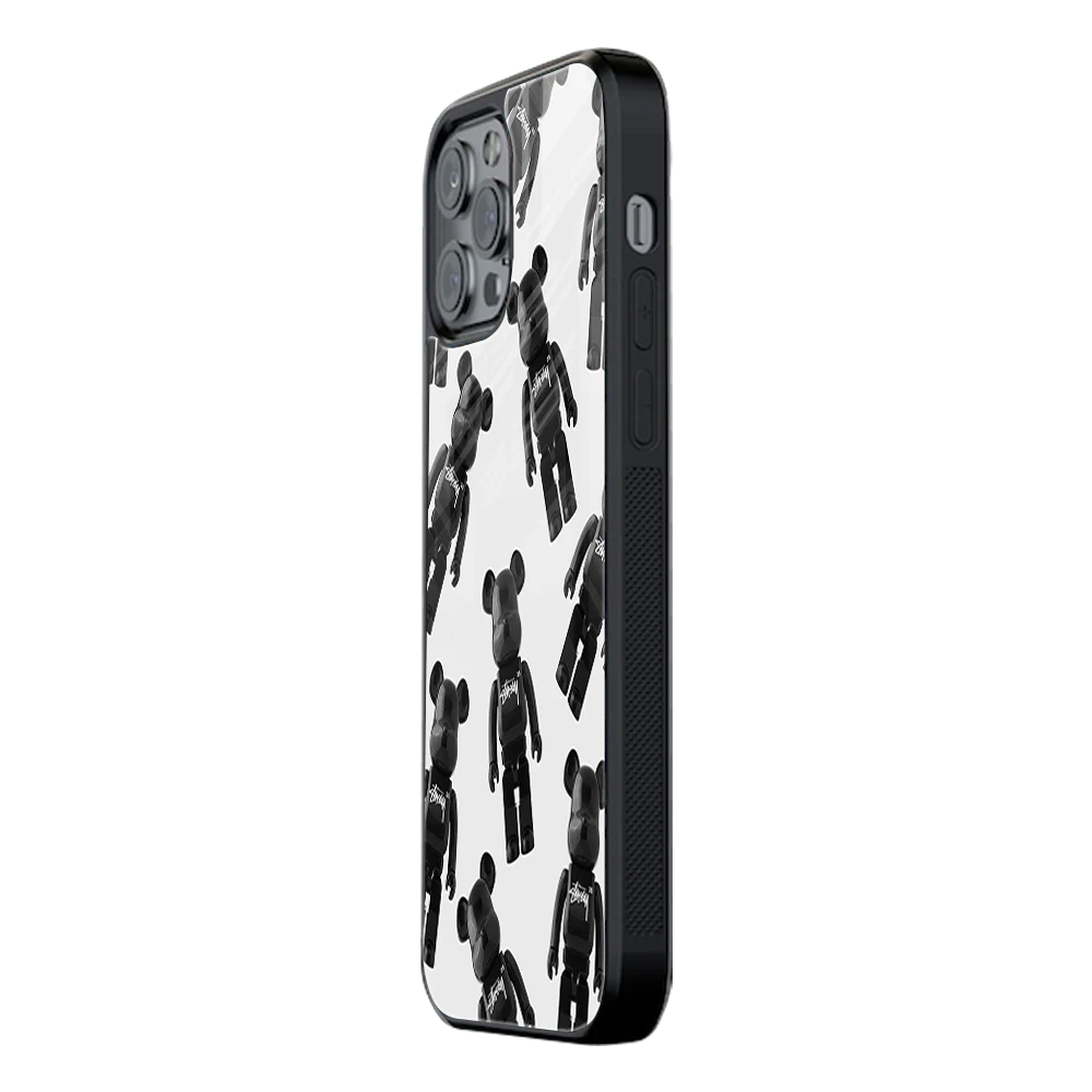 Slim Glass Back Phone Case for Multiple Brands iPhone, Samsung, Redmi, OnePlus, Oppo, Vivo