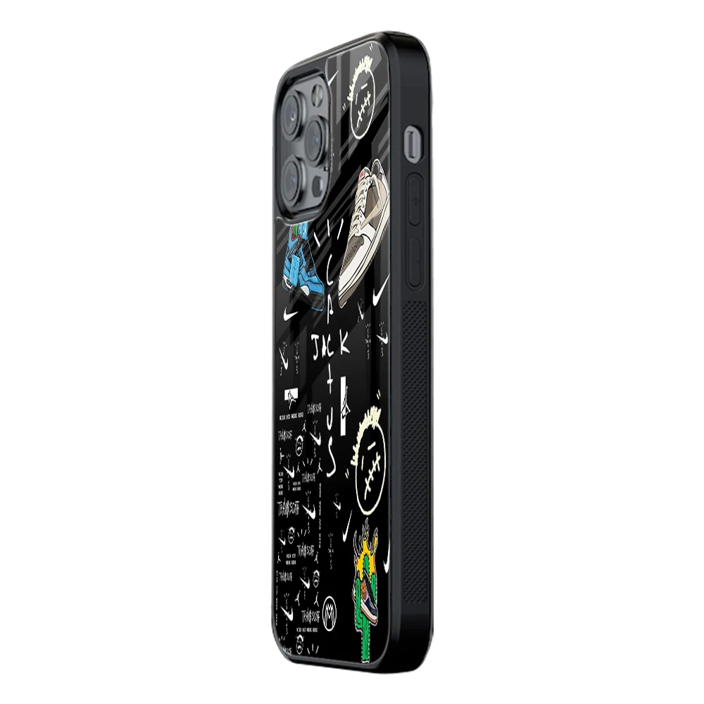 Slim Glass Back Phone Case for Multiple Brands iPhone, Samsung, Redmi, OnePlus, Oppo, Vivo