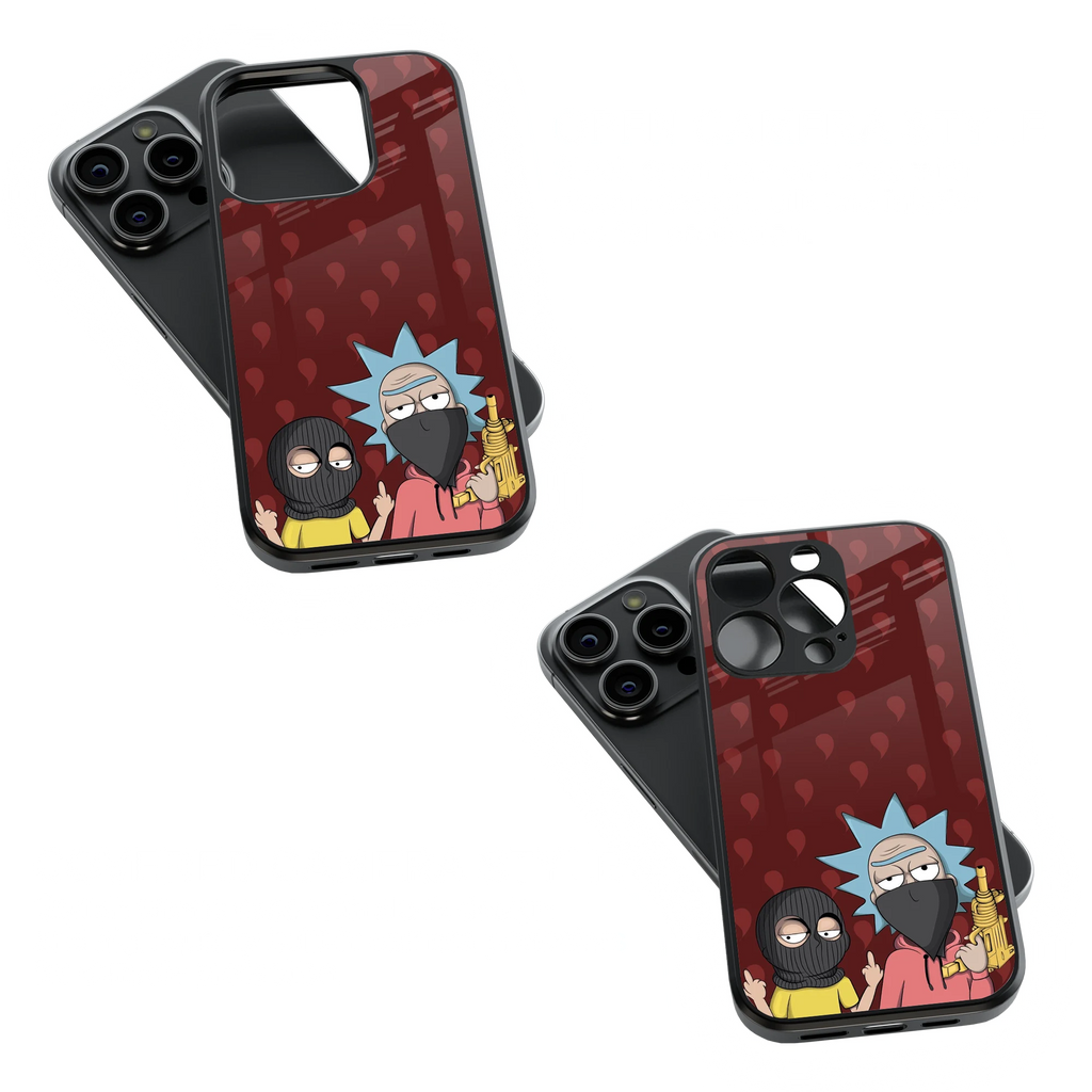 Trendy Glass Back Mobile Case for iPhone, Samsung, Redmi, OnePlus, Google Pixel, Motorola