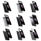 Durable Glass Back Mobile Case for iPhone, Samsung, OnePlus, Google Pixel, Redmi, Vivo, Oppo