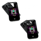 Trendy Glass Back Mobile Case for iPhone, Samsung, Redmi, OnePlus, Google Pixel, Motorola