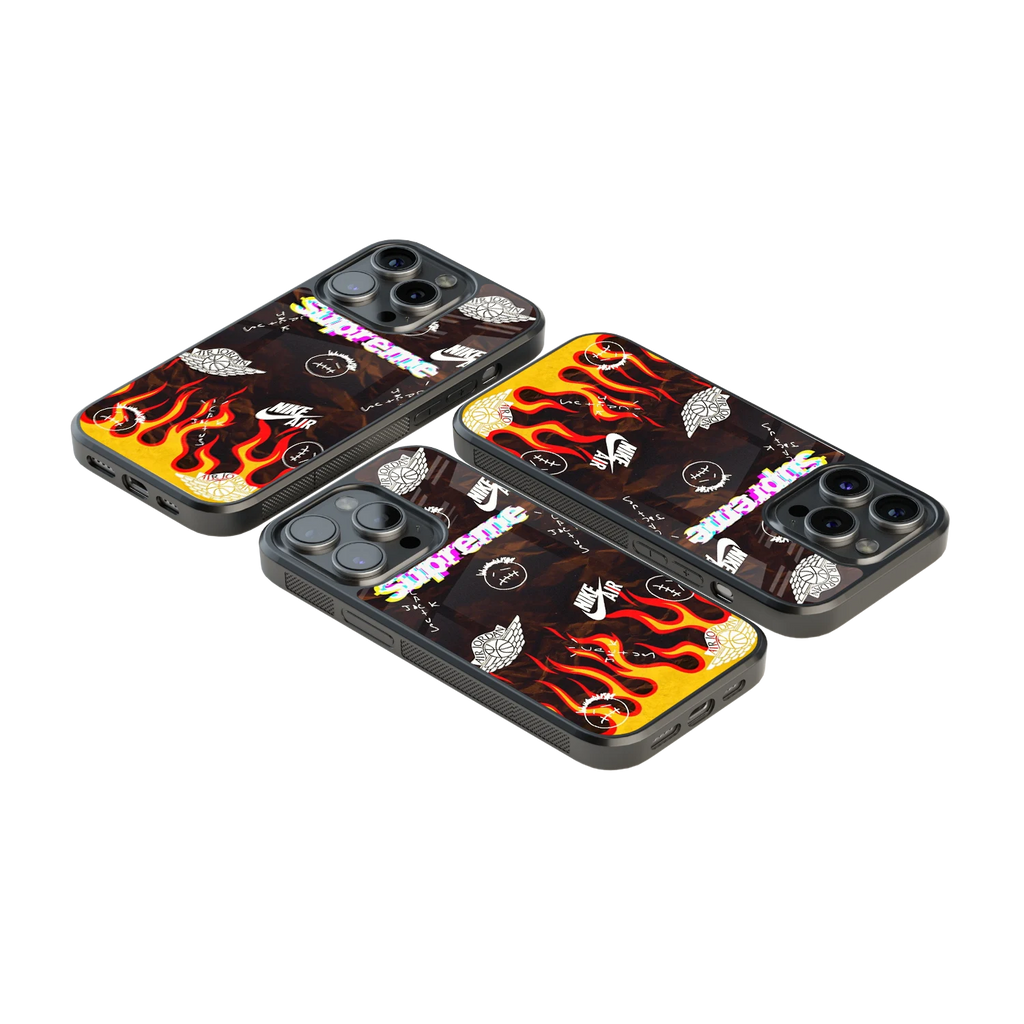 Luxury Glass Back Mobile Cover for iPhone, Samsung Galaxy, OnePlus, Pixel, Redmi & More