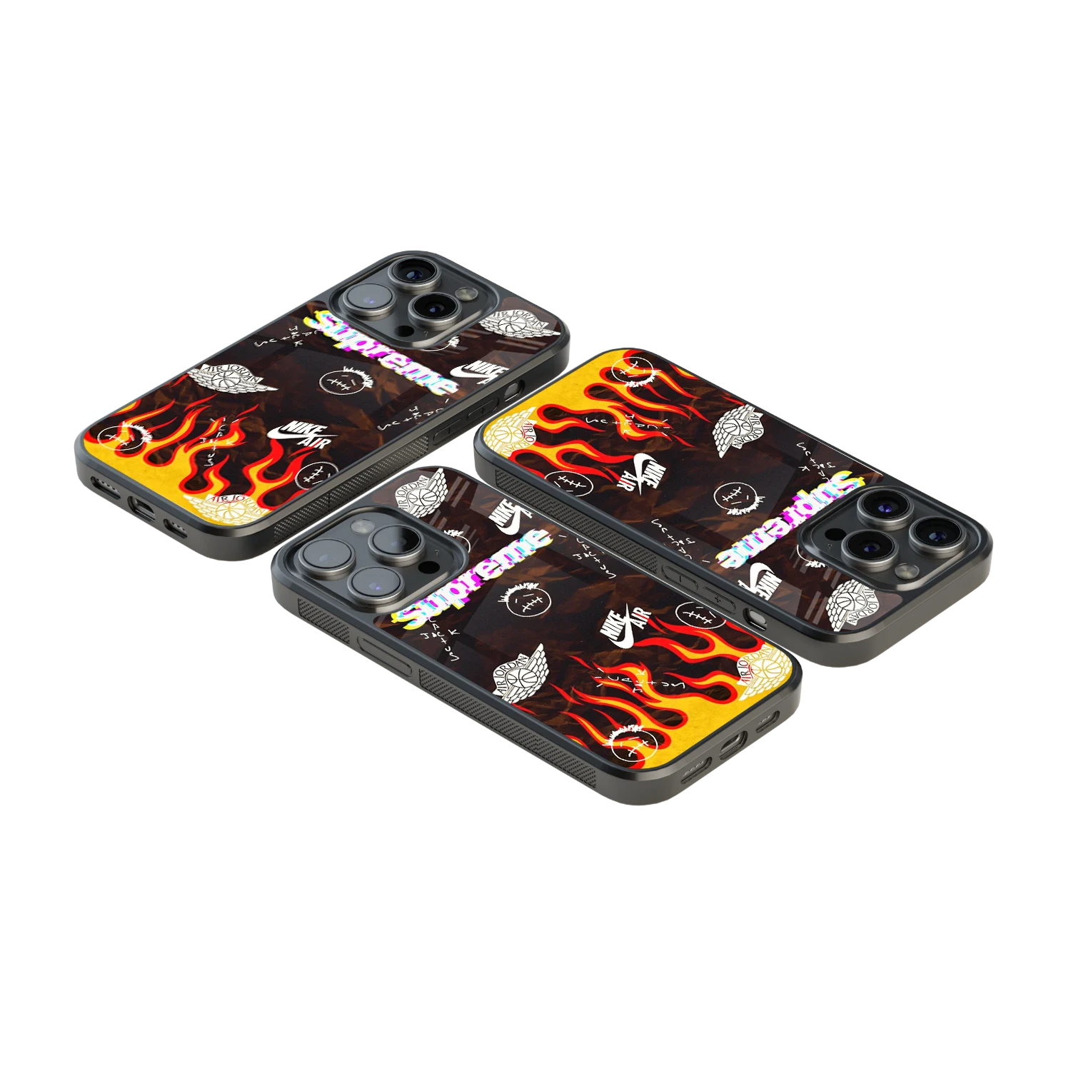 Luxury Glass Back Mobile Cover for iPhone, Samsung Galaxy, OnePlus, Pixel, Redmi & More