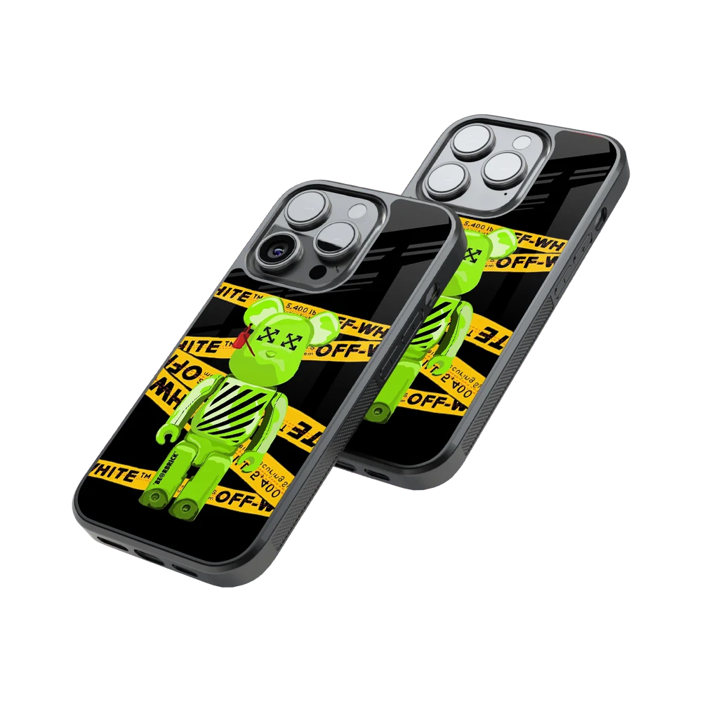 Protective Glass Back Phone Case Compatible with iPhone, Samsung, OnePlus, Pixel & More