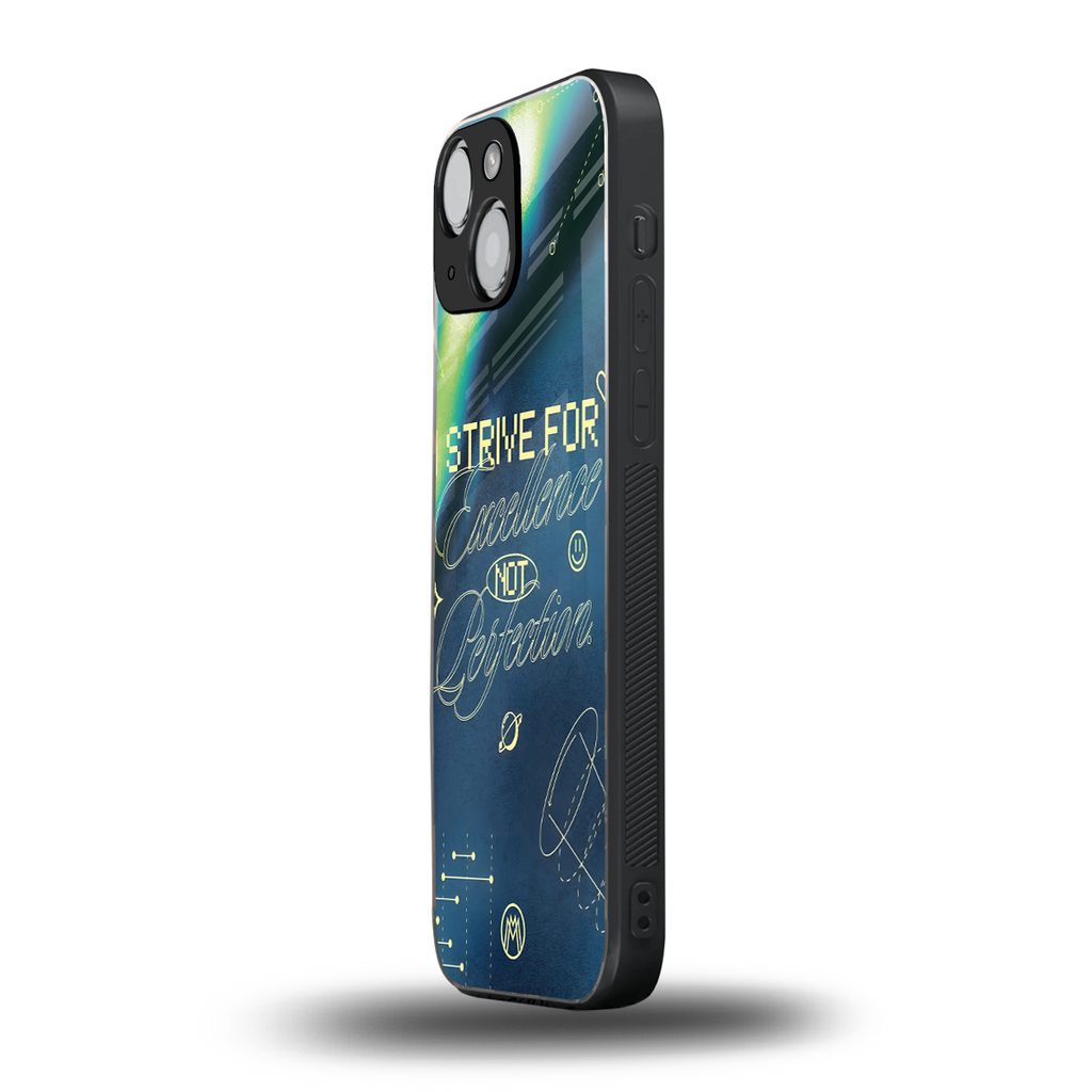 strive on back phone cover | glass case for iphone 13 mini