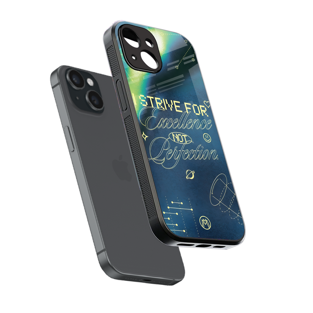 strive on back phone cover | glass case for iphone 13