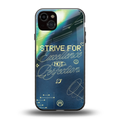 strive on back phone cover | glass case for iphone 14 plus