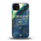 strive on back phone cover | glass case for iphone 14 plus