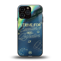 strive on back phone cover | glass case for iphone 14 pro max