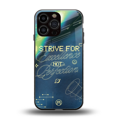 strive on back phone cover | glass case for iphone 14 pro max