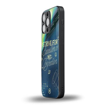 strive on back phone cover | glass case for iphone 14 pro max