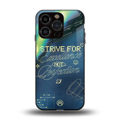 strive on back phone cover | glass case for iphone 14 pro