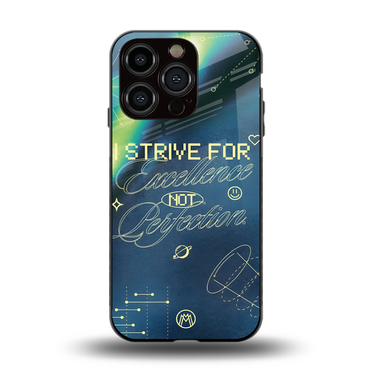 strive on back phone cover | glass case for iphone 14 pro