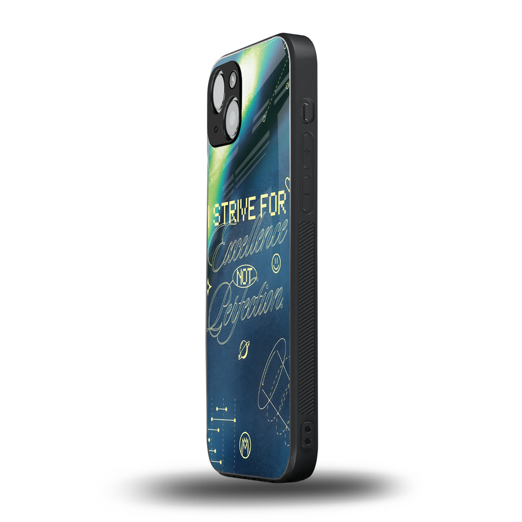 strive on back phone cover | glass case for iphone 14