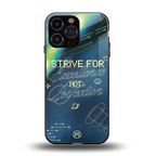 strive on back phone cover | glass case for iphone 16 pro max