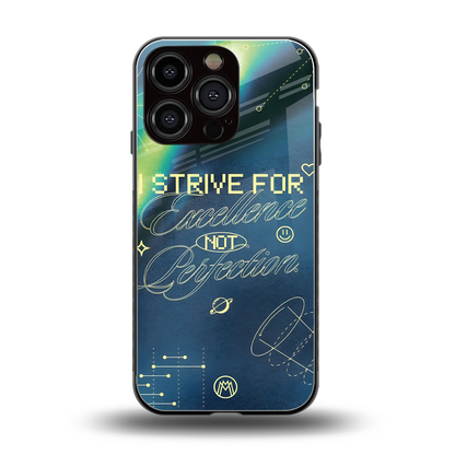 strive on back phone cover | glass case for iphone 16 pro