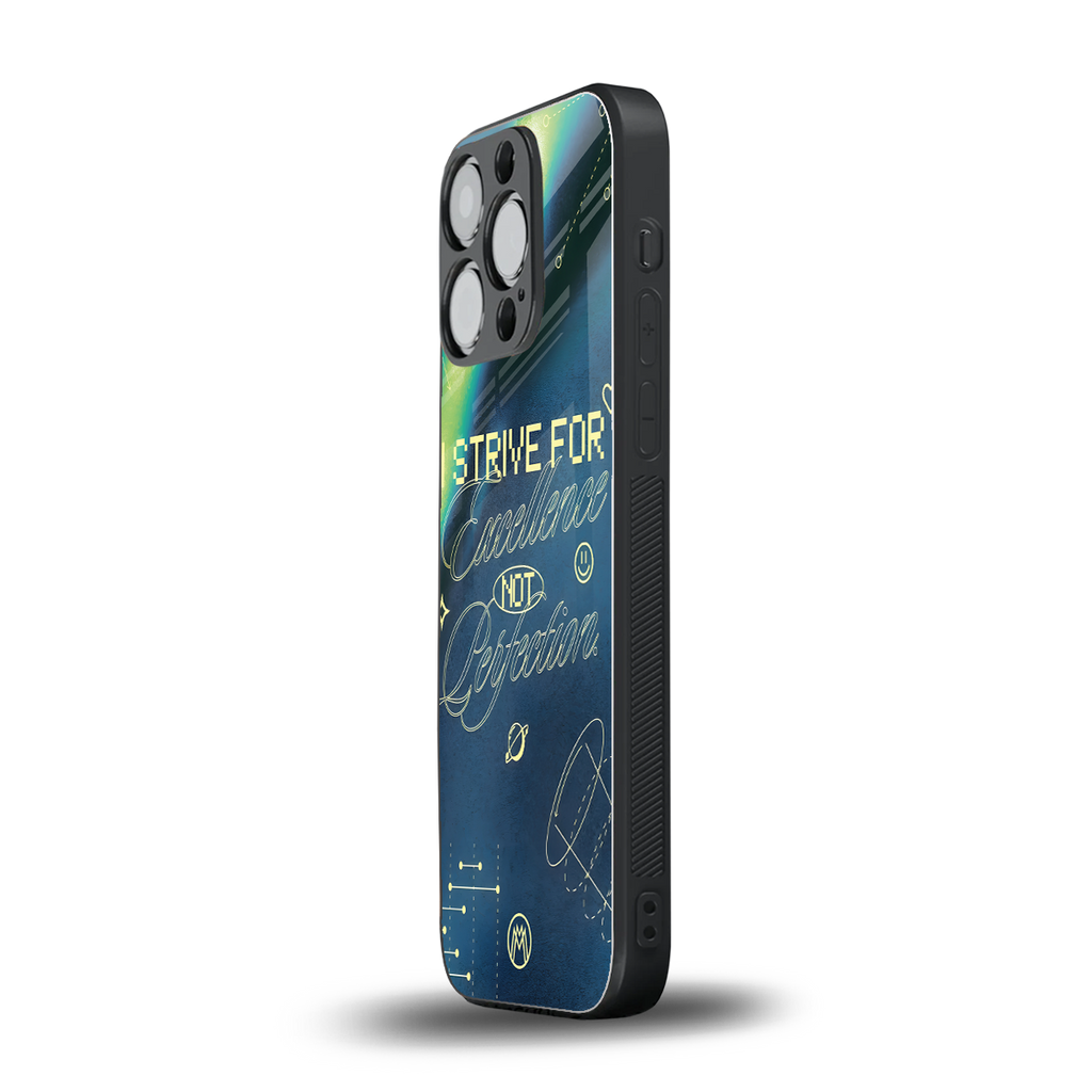 strive on back phone cover | glass case for iphone 16 pro
