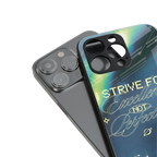 strive on back phone cover | glass case for iphone 14 pro max