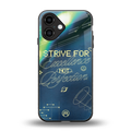 strive on back phone cover | glass case for iphone 16