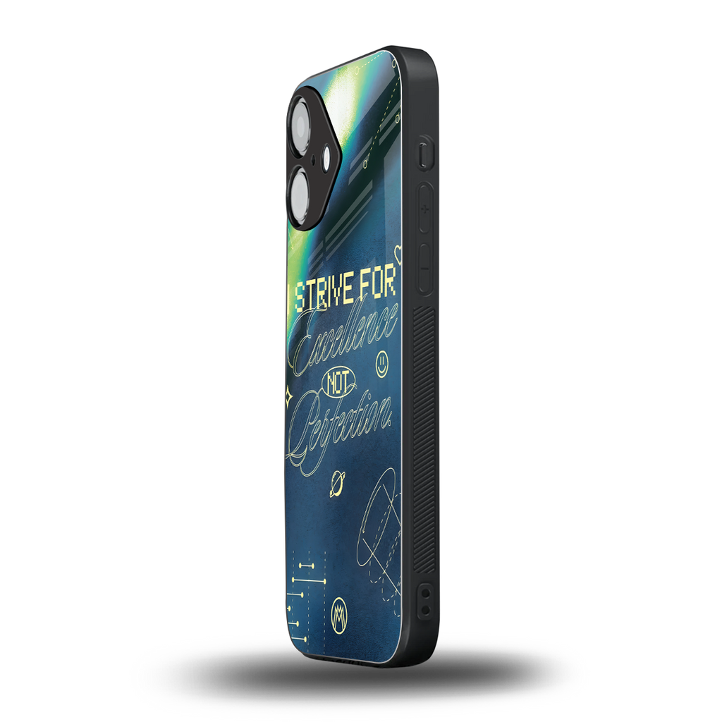 strive on back phone cover | glass case for iphone 16