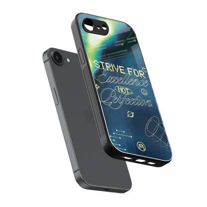 strive on back phone cover | glass case for iphone 16e