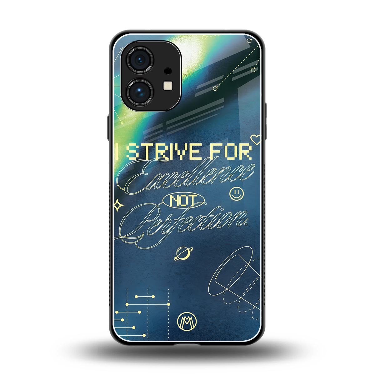 strive on back phone cover | glass case for nothing phone 1