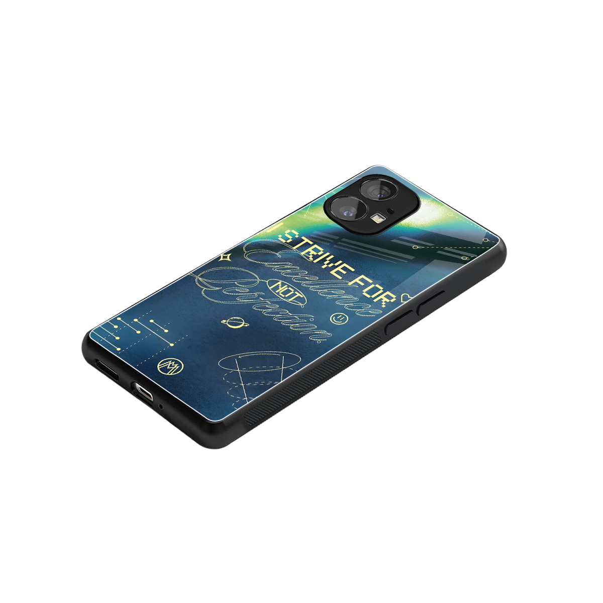 strive on back phone cover | glass case for nothing phone 1