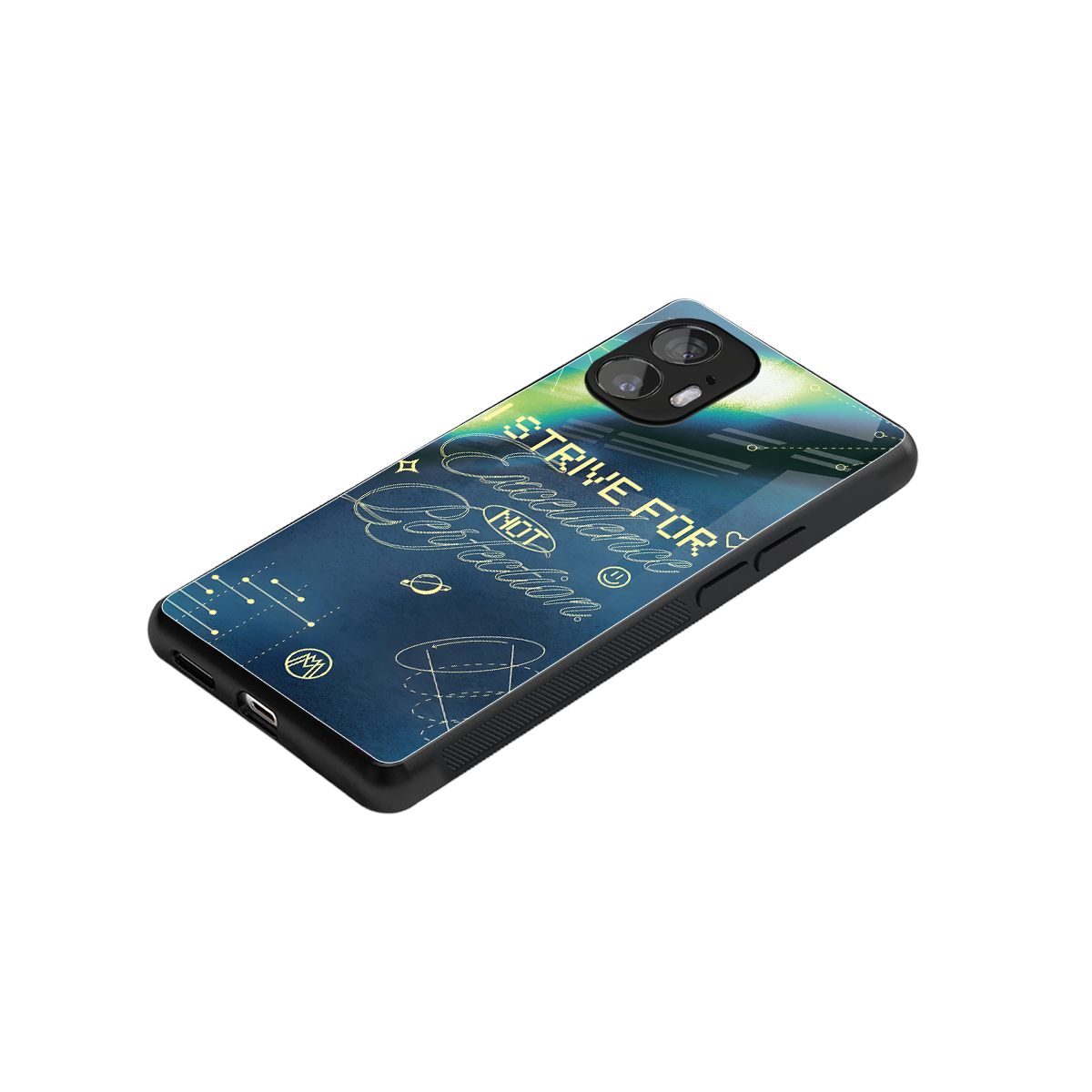 strive on back phone cover | glass case for nothing phone 2