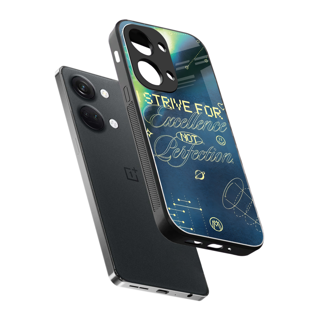 strive on back phone cover | glass case for oneplus nord 3