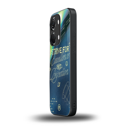 strive on back phone cover | glass case for oneplus nord 3
