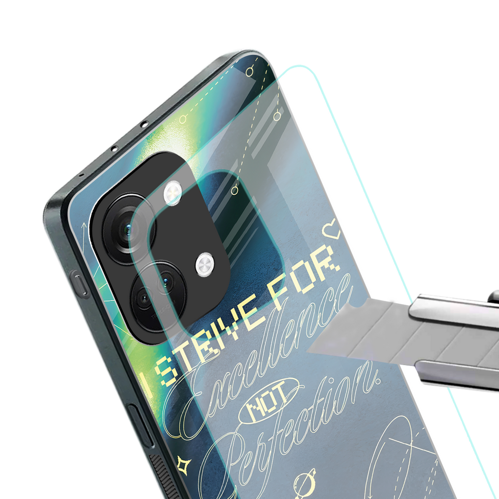strive on back phone cover | glass case for oneplus nord 3