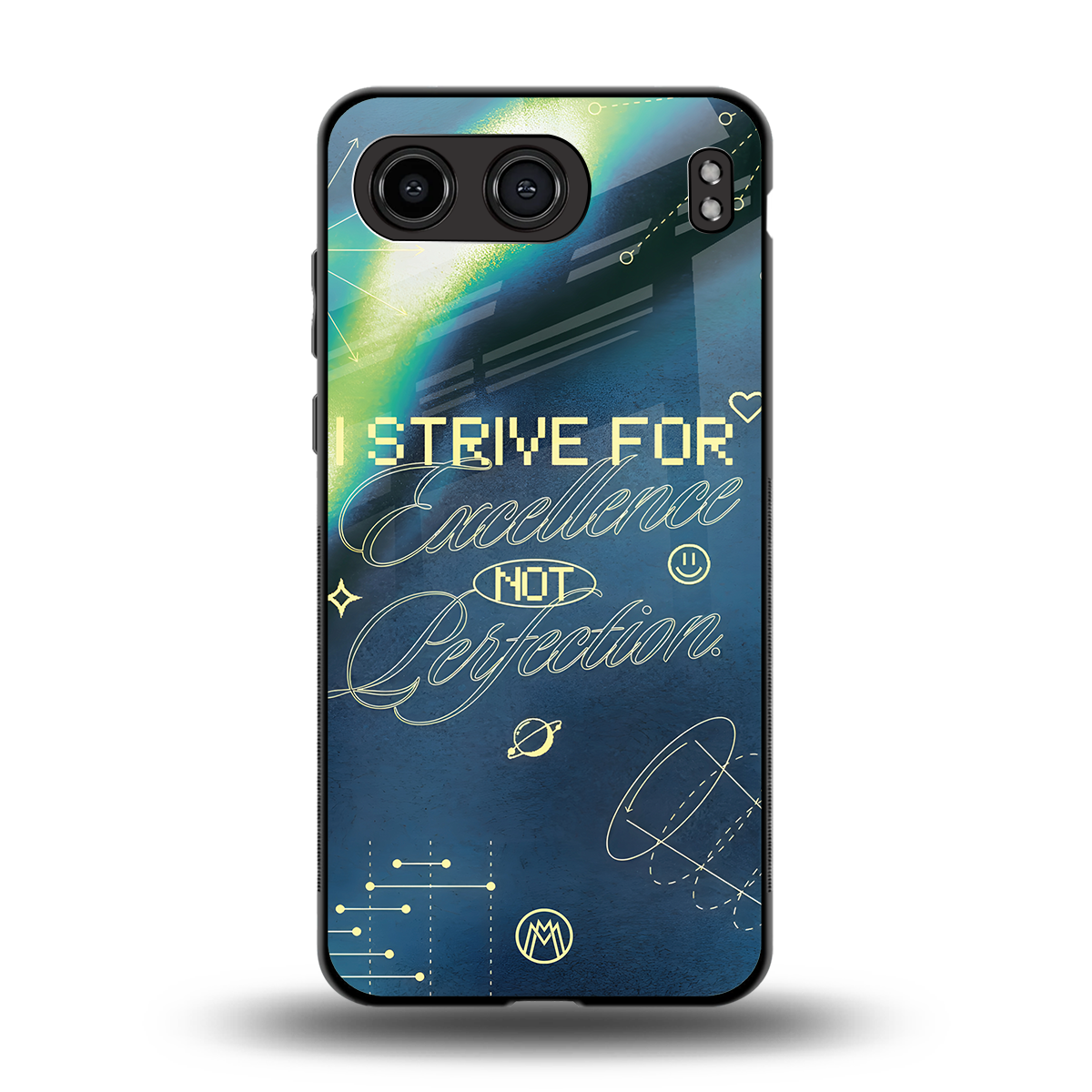 strive on back phone cover | glass case for oneplus nord 4