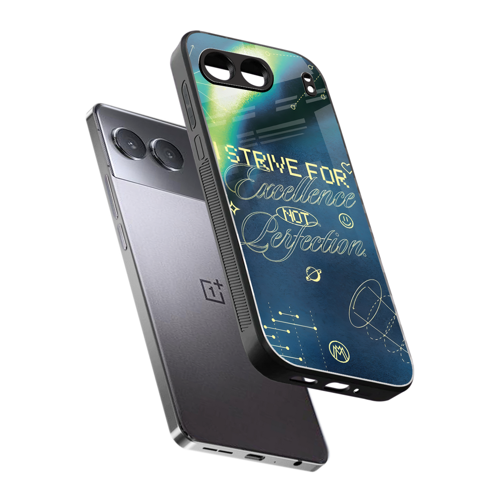 strive on back phone cover | glass case for oneplus nord 4