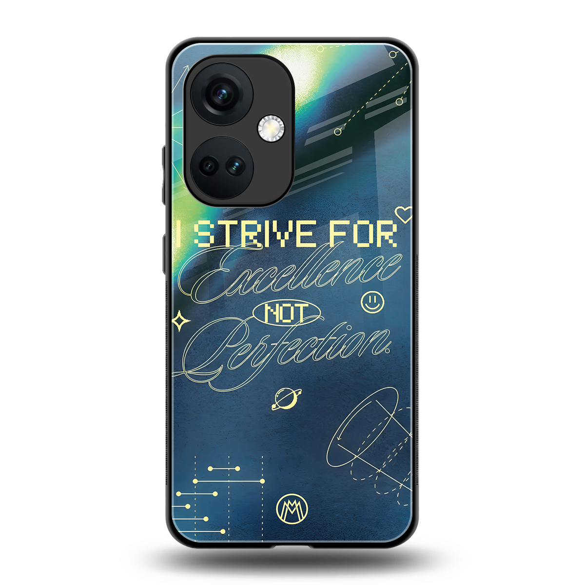 strive on back phone cover | glass case for oneplus nord ce 3
