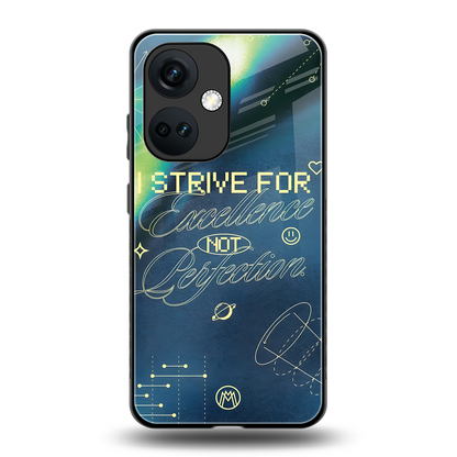 strive on back phone cover | glass case for oneplus nord ce 3