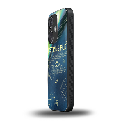 strive on back phone cover | glass case for oneplus nord ce 3