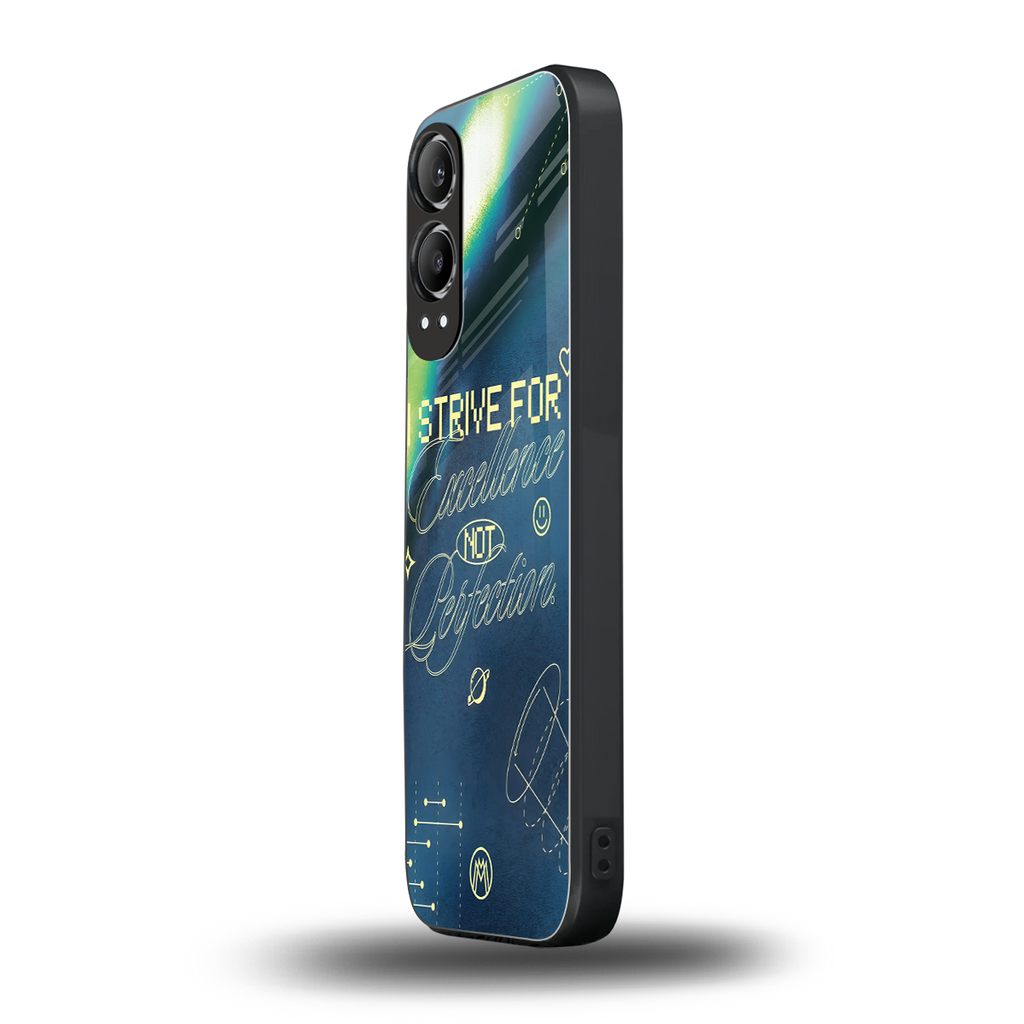 strive on back phone cover | glass case for oneplus nord ce 4 lite