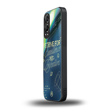 strive on back phone cover | glass case for oneplus nord ce 4 lite