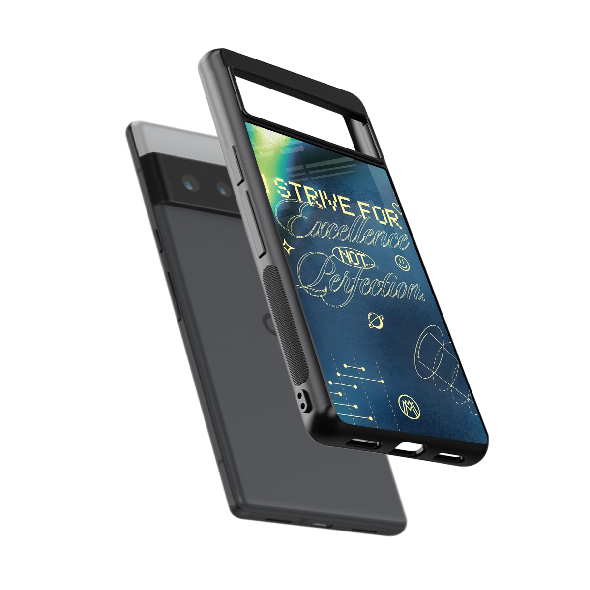 strive on back phone cover | glass case for google pixel 6 pro