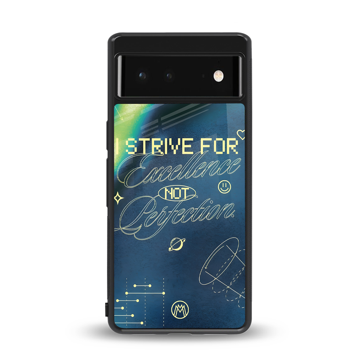 strive on back phone cover | glass case for google pixel 6