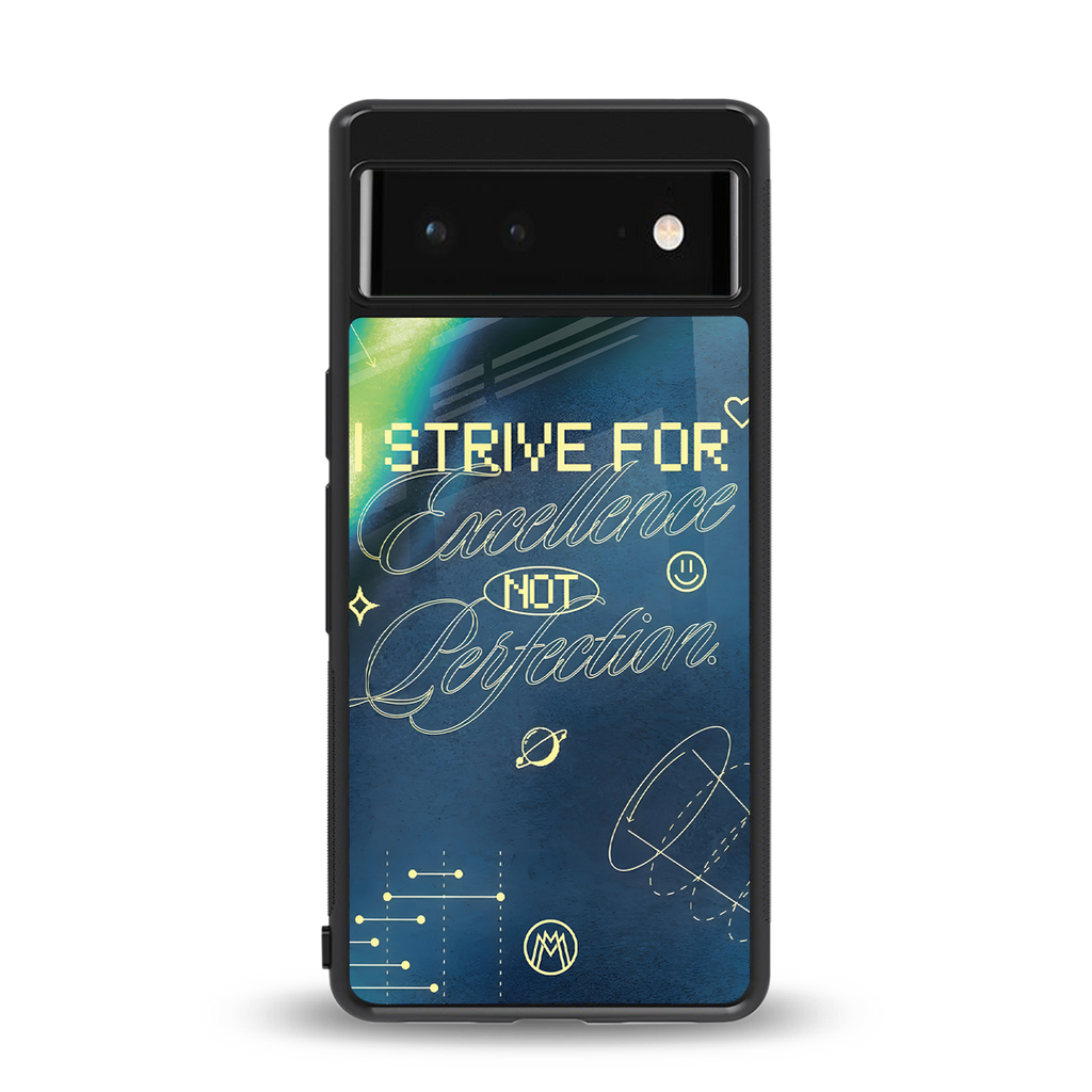 strive on back phone cover | glass case for Google Pixel 6A