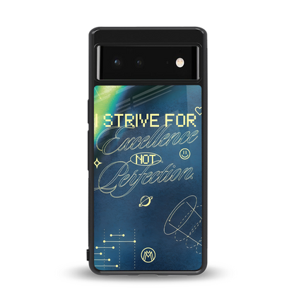 strive on back phone cover | glass case for Google Pixel 6A