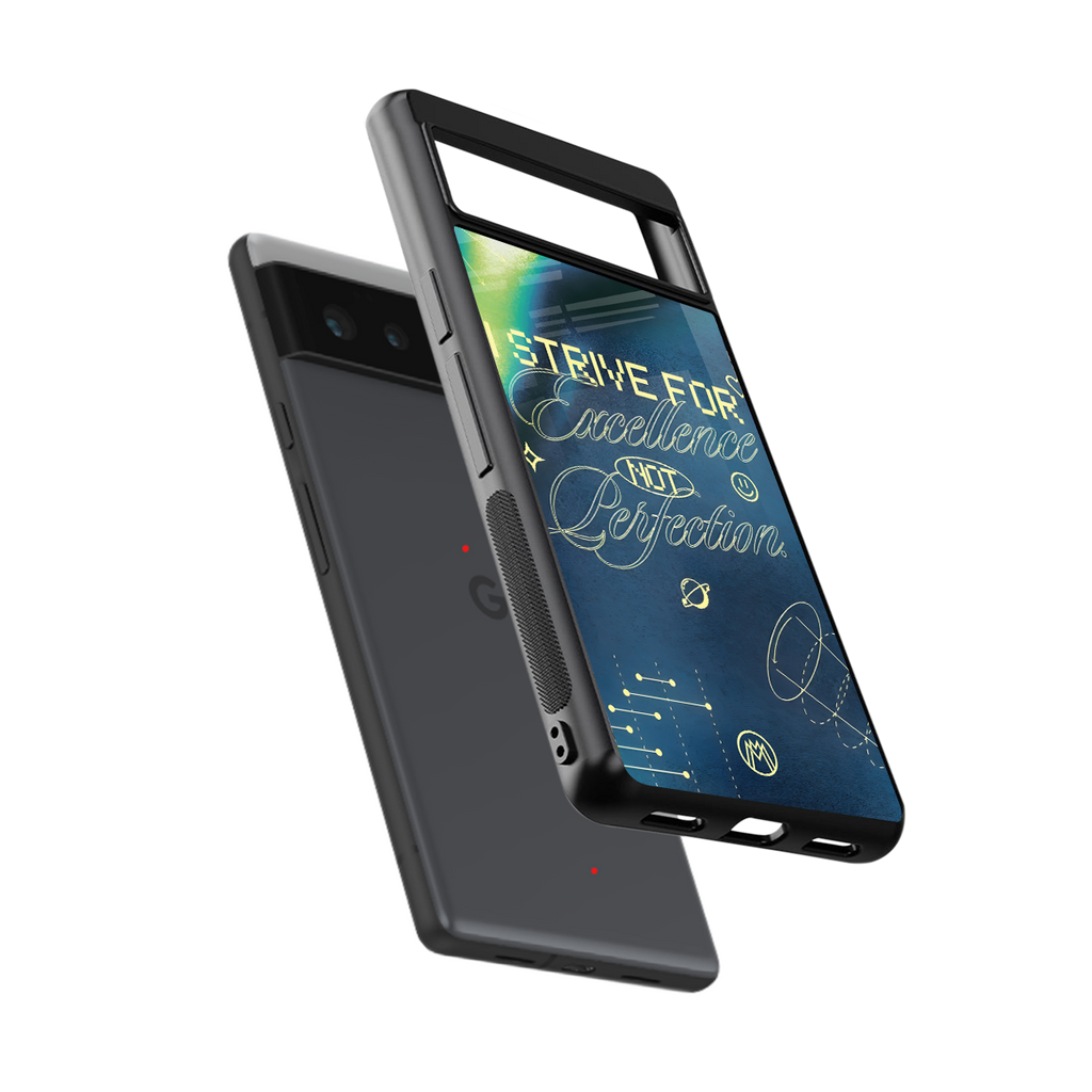 strive on back phone cover | glass case for google pixel 6