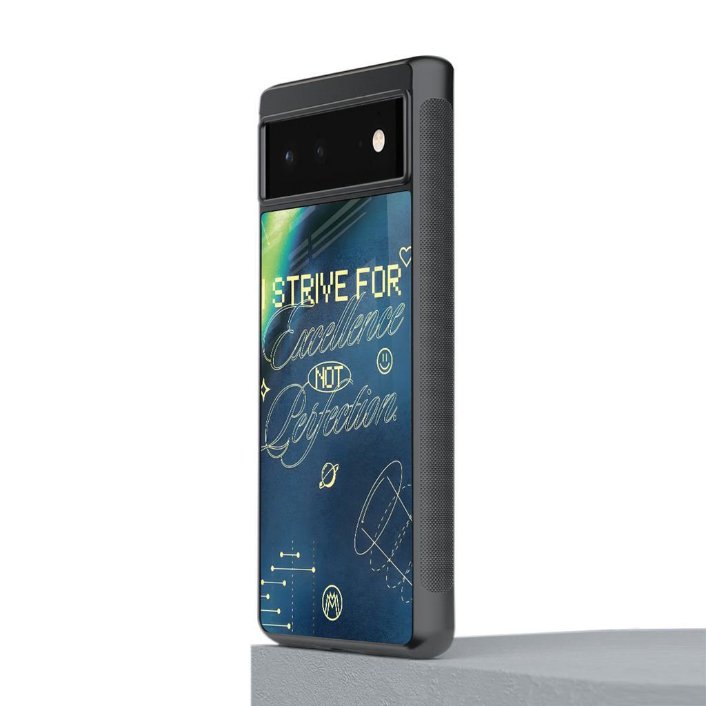 strive on back phone cover | glass case for google pixel 6