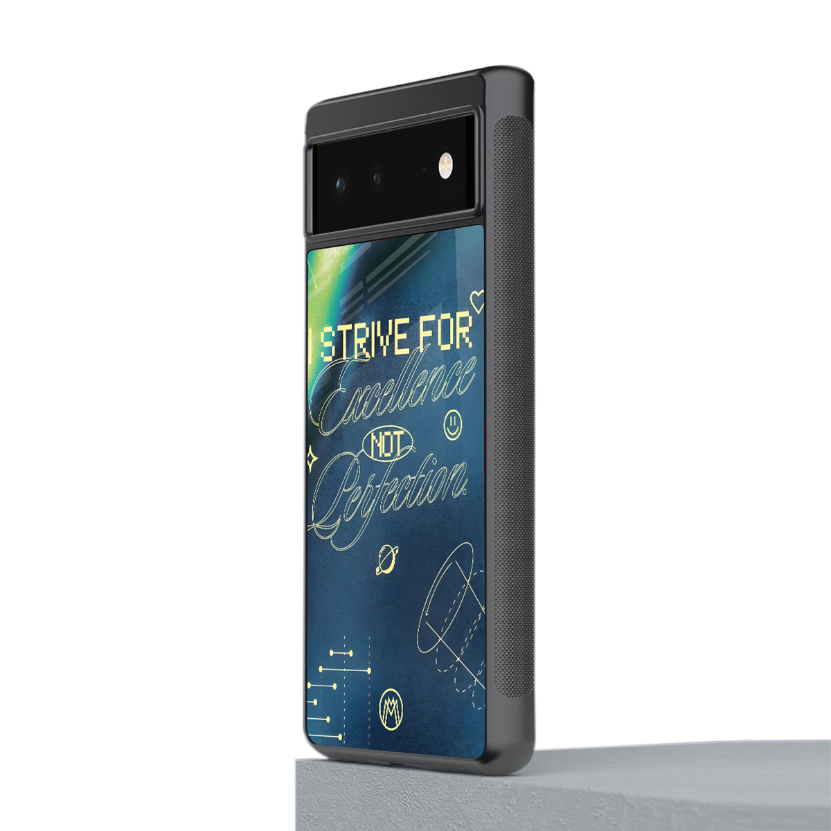 strive on back phone cover | glass case for google pixel 6