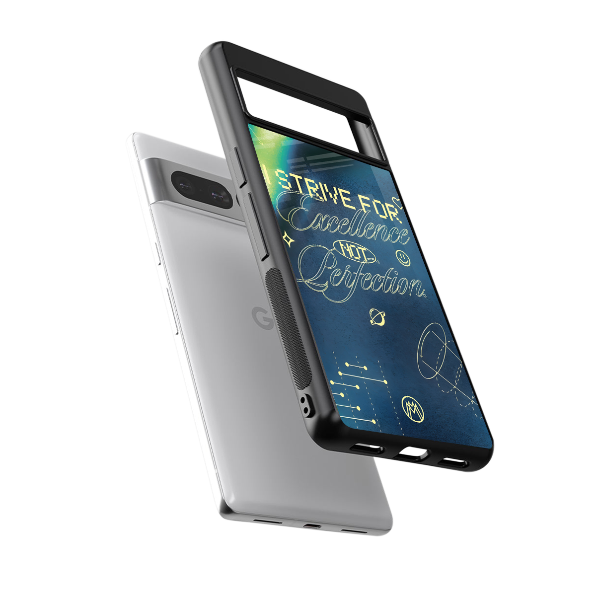 strive on back phone cover | glass case for google pixel 7 pro