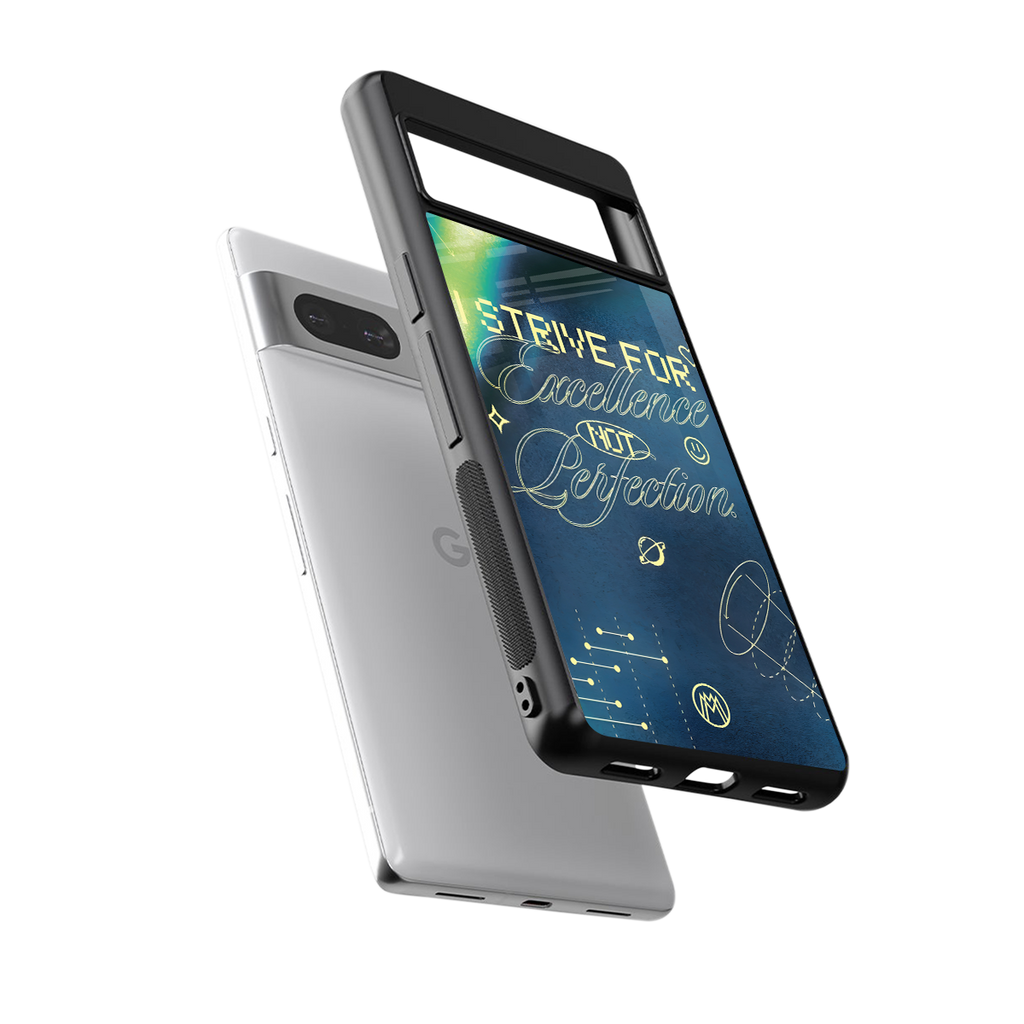 strive on back phone cover | glass case for Google Pixel 7